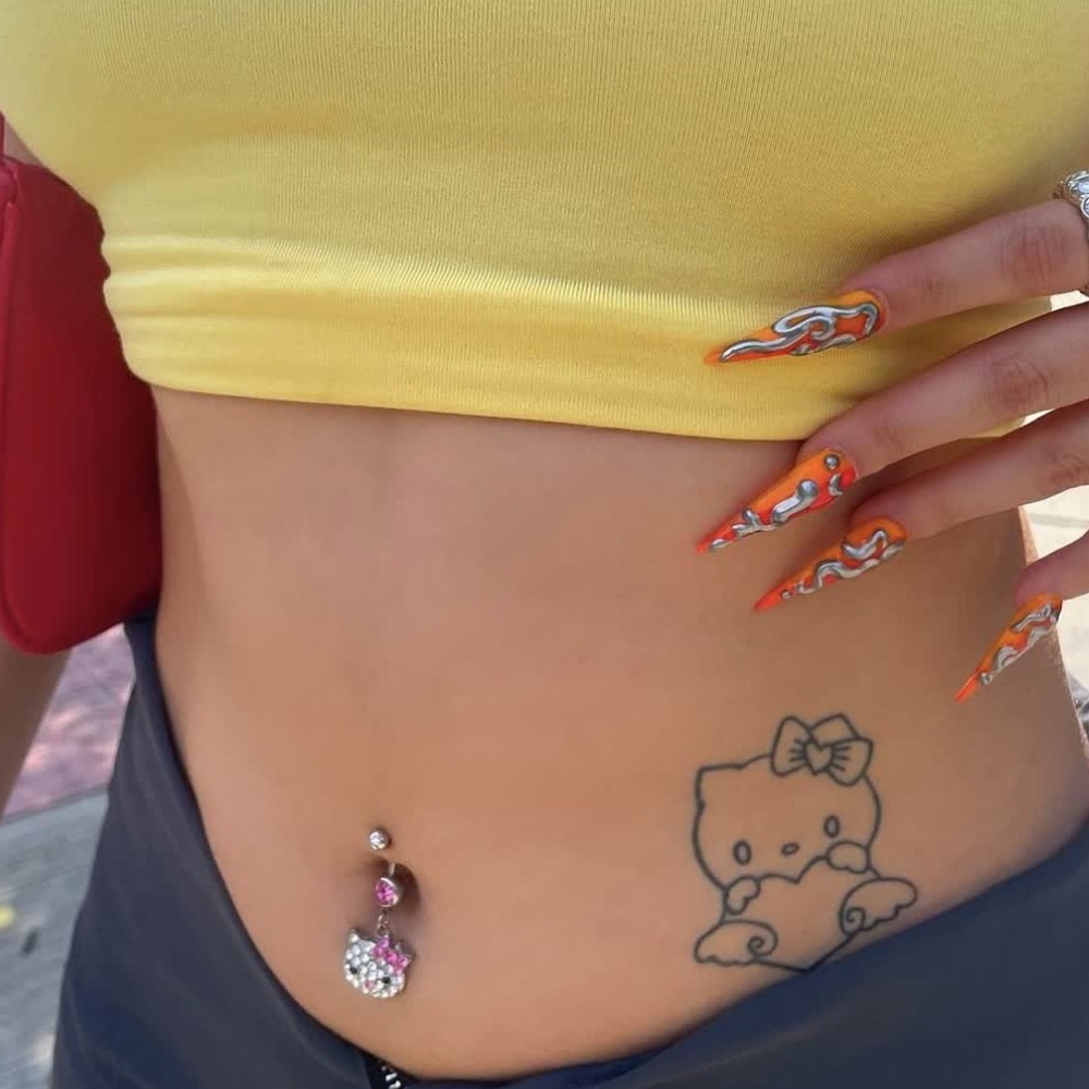 Hello kitty belly ring - Picture 3 of 3